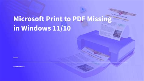 does microsoft print to pdf actually print